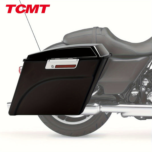 TCMT 5" Stretched Saddlebags Fit For Street Electra Glide Road King Ultra Classic Touring 1993-2013