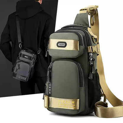 Unisex Fashion Anti-Theft Crossbody Bag - Lightweight Oxford Material, Secure Zip Closure, Adjustable Strap, Perfect for Travel & Everyday Use, Crossbody Ba
