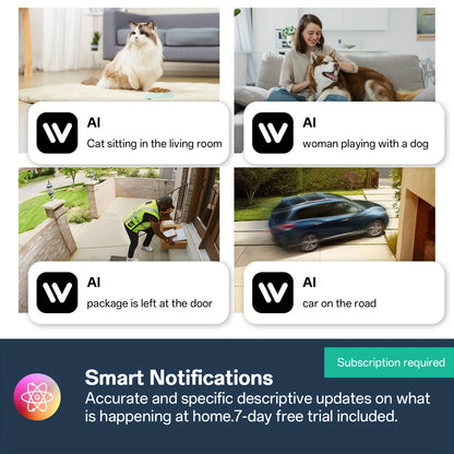 4MP QHD Pets & Baby Camera Monitor, Indoor Security Camera 5G&2.4GHz WiFi Robot Camera, 360° Panoramic Night Vision, 2-Way Audio, Motion Detection Alerts, Pet Camera Indoor With Phone App, Alexa Compatible, Dog Cat Camera, W