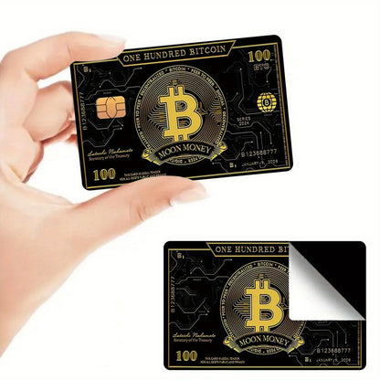 2pcs Shiny Credit Card Ultra-Thin Light Beige Vinyl Residue-Free Stickers for Credit Cards, Debit Cards, Transportation Cards, Key Cards, Light Beige Protection and Bank Cards, Ultra-Thin High Quality, Scratch-Proof, Anti-Sli