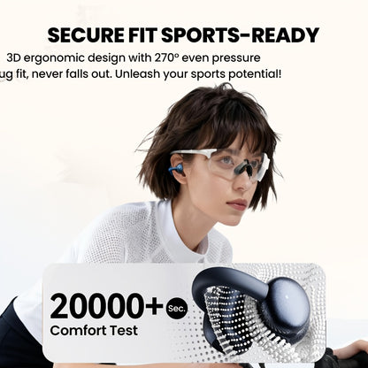 Philips True Wireless Bluetooth Headphones, Open Wireless Earbuds, Ear Clip Wireless Earbuds, for iPhone and Android, Comfortable to Wear, Bluetooth 5.4, 46 Hours of Playtime, Stereo Bass, LED Battery Display, ENC Dual Noise