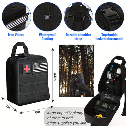 Luxury 250-Piece Survival Gear Kit - The Ultimate Outdoor Companion for Camping, Hiking & Emergency Preparedness Adventures | Perfect Unisex Men's and Women’s' Present with Earthquake Hunting First Aid Essentials
