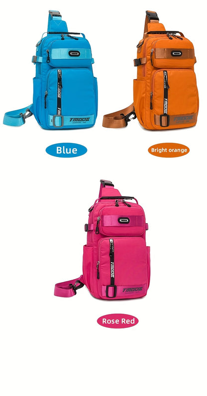 Unisex Fashion Anti-Theft Crossbody Bag - Lightweight Oxford Material, Secure Zip Closure, Adjustable Strap, Perfect for Travel & Everyday Use, Crossbody Ba