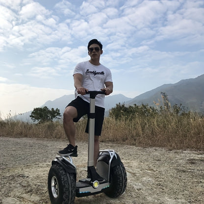 2wheel Self Balancing Electric Scooter - Powerful Motor with 19 Inch Off-road Tires, for 50 Miles, Top Speed Of 12.5MPH, 60v15.6Ah Lithium Battery, Balance Scooter, Electric Scooter for Women, Scooter Electric Fast, Scooter,