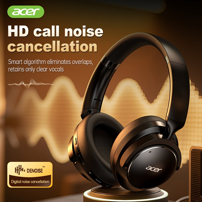 Acer OHR560 OWS Headset ACS panoramic sound shocking bass Ultra-long battery life Game low latency Comfortable to wear Portable and foldable Learning/Business/Travel/Sports/Phone/Music Halloween/Christmas Gift Recommendation,