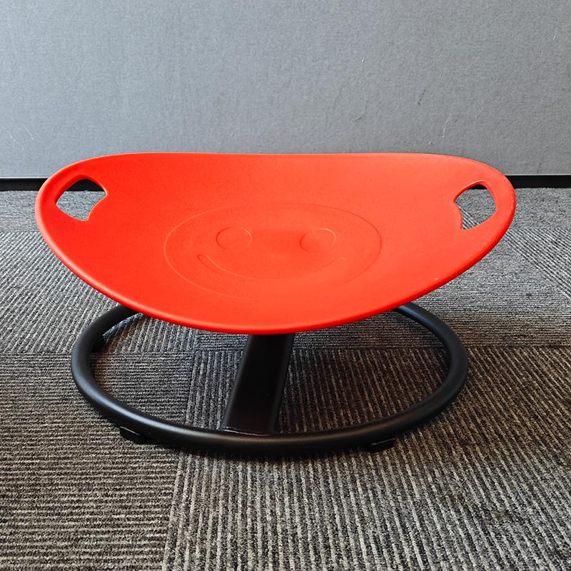 Dual-Piece Core Training Set | 360° Rotating Sensory Chair + Pilates Wand Chair | Egg-Shaped Non-Slip Seat with Spring Resistance Adjustment | Enhances Balance Stability | Suitable for Autism, ADHD, Fitness Beginners | Metal