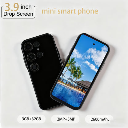 S25 Ultra Unlocked Smartphone | Front and Rear HD Cameras, Built-in Stylus, Facial Recognition, Available in 6.8-inch 8GB+256GB HD Large Phone and 3.5-inch 3GB+64GB Portable Mini Phone, Perfect for Holiday Gifts