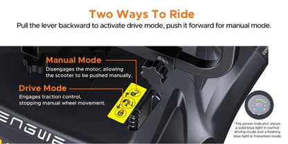 New 4-Wheel Mobility Scooter, 250W Motor, 5.6MPH Speed, 24V 12AH Battery, Solid 8"x3" Tires, Rearview Mirrors, Dual Baskets, Foldable & Adjustable Design, Easy To Control, Ideal For Daily Use And Outdoor Adventures