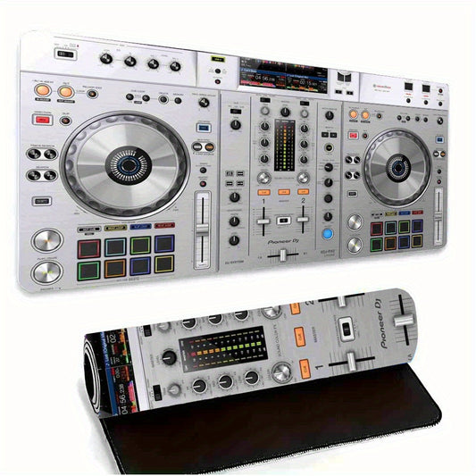 1pc Pioneer DJ XDJ-RX2 Limited Controller Mouse Pad&Office Pad, with Front polyester back rubber Desk decoration gift Ideal for Gaming & Office Use, Office Desk Mat Vibrant Desk Decor Durable Des, Desk Pad Extra Large, Big Mo