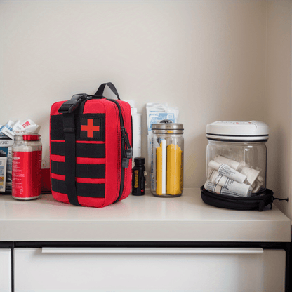 ROORUNS 152/ 338pcs Adventure Essentials Kit - Emergency Preparedness Set for Hiking, Car Travel & Family Safety, Survival Tools with Compact Medical Suitable for Camping and Adventure - The Perfect Gift for Both Men and Wome