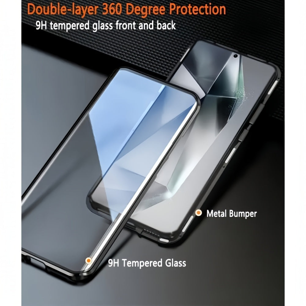 Phone Case: Exquisite Magnetic Phone Cases Compatible with Samsung S23FE, S24/Plus/Ultra/FE, S25/plus/FE/ultra/Edge, Featuring Magnetic Quick Attachment, Seamless Fit, Protection, and High-quality Feel, Fully Showcasing Conve