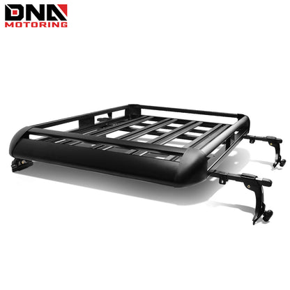 DNA MOTORING Cargo Roof Rack Cross Bar Carrier Basket, with Adjustable Clamps