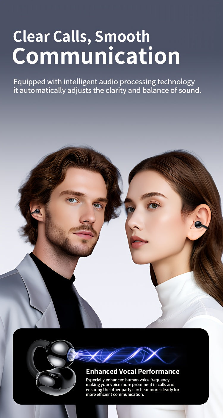 Acer 2025 new model back-to-school season TWS Wireless Headset Heavy Bass Stereo + Talking Noise Cancellation Ultra Long Lasting Sports Running hanging ear Low Latency Gaming Mode HIFI Audio Lightweight Touch Design Stylish D