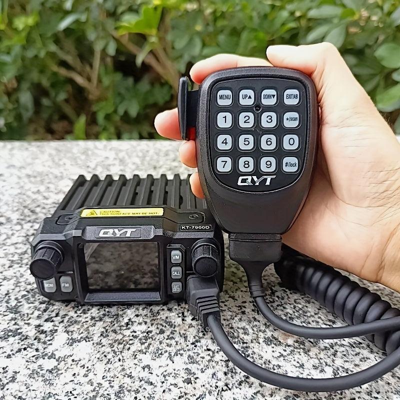 QYT KT-7900D Mini Mobile Radio KT7900D 25W Quad Band Quad Standby Car Radio Walkie Talkie