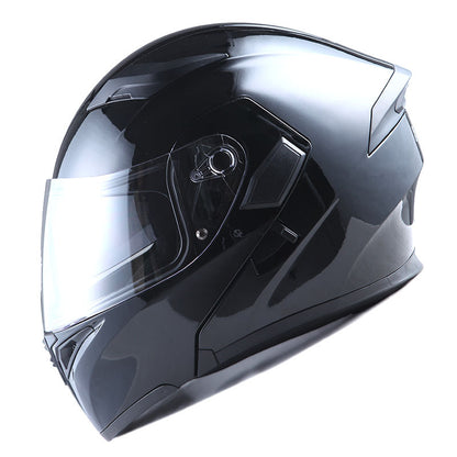 MOTORCYCLE MODULAR FULL FACE HELMET FLIP UP DUAL VISOR HELMET
