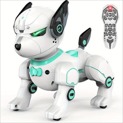 2025New Intelligent Black Technology Robot Dog Cute Companion, Playmate, Future Technology, Christmas And Halloween, Birthday Gift