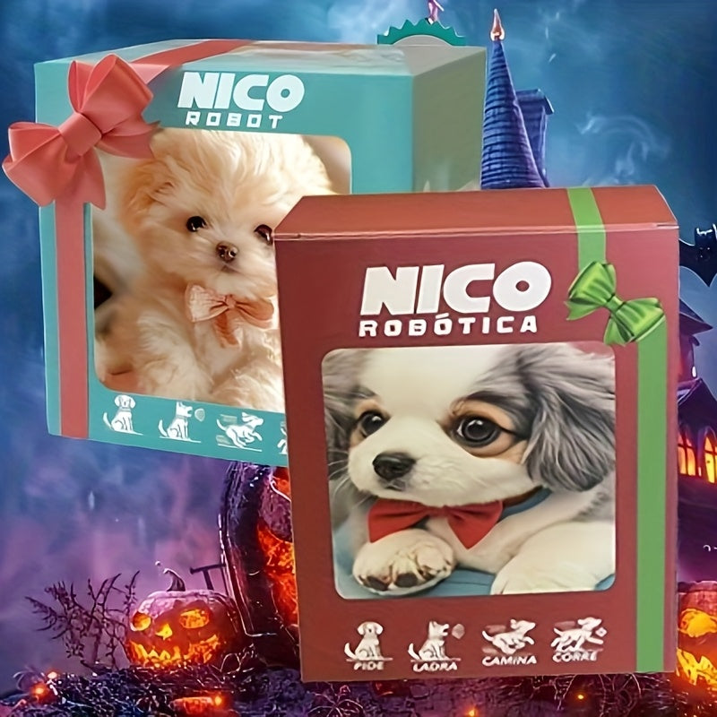 TTwo-piece Set Featuring An Interactive Electric Puppy And Adorable Panda - My Intelligent Lifelike Electric Puppy And Panda, Just Like Real Dogs And Pandas, Interactive Plush Robotic Dog And Bear Suitable for Adults, Walking