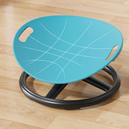 2 Sizes, 1 Durable Plastic Rotating Sensory Chair - Blue Oval Eggshell Design, Training and Rehabilitation Equipment, Suitable for Training Centers, Home Use, Balance and Focus Enhancement, Exercise Chair, Christmas Gift, Bir