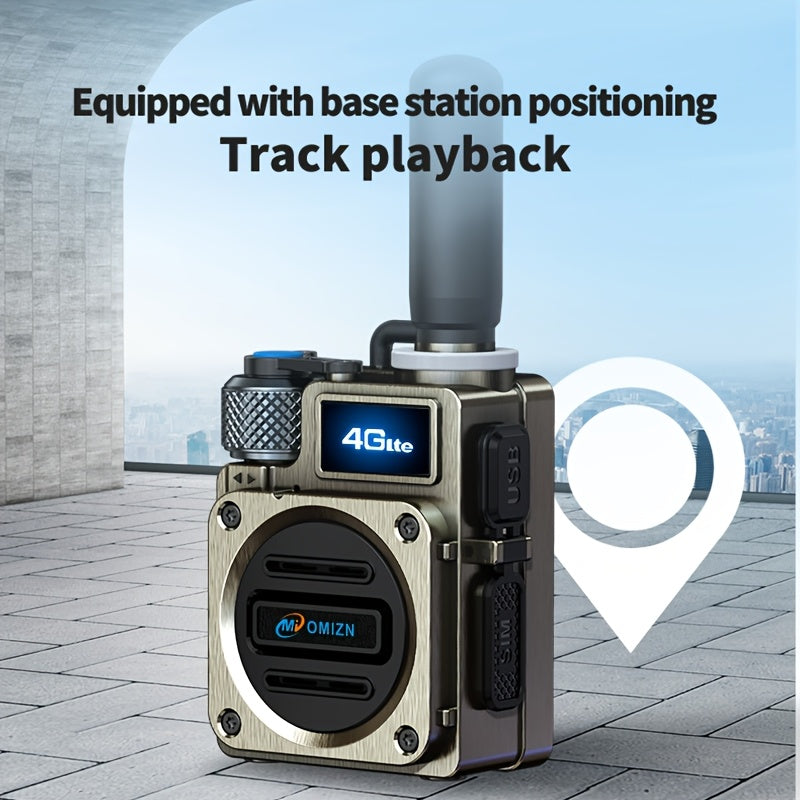 OMI-M6 Pro 5000KM Worldwide Walkie Talkies with GPS Tracking, 72H Battery Noise Cancelling, Ideal for Truckers Marine Construction Crews