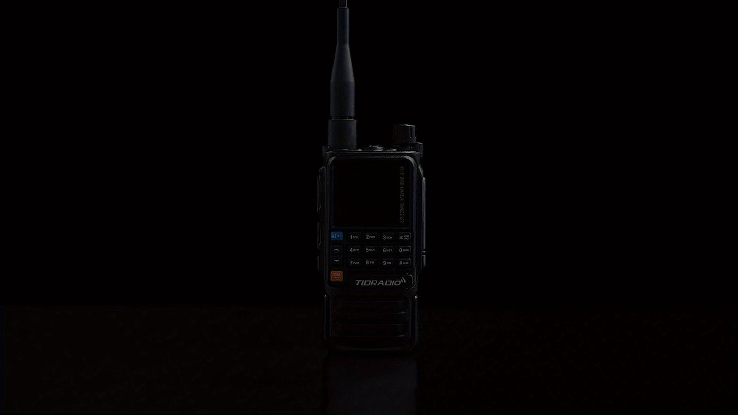 TIDRADIO H3 PLUS | Ham Radio Multi-Band Two-Way Radios with AM/ FM & Wireless Headset Compatibility | 5000km Long Range Walkie Talkies for Camping & Emergency