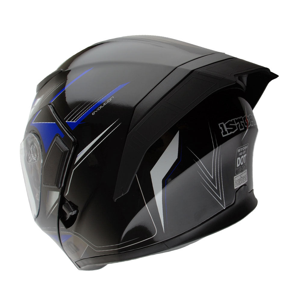 MOTORCYCLE MODULAR FULL FACE HELMET FLIP UP DUAL VISOR HELMET