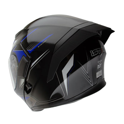 MOTORCYCLE MODULAR FULL FACE HELMET FLIP UP DUAL VISOR HELMET