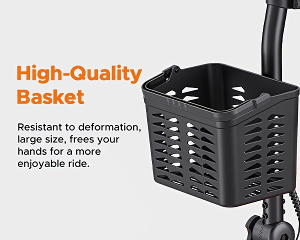 ENGWE Folding 4-Wheel Mobility Scooter, 250W Motor, 24V 12Ah Battery, 15.5-Mile Range, 8" Solid Tires, 265 lbs Capacity, Detachable Basket, Front Light, Compact & Portable for Travel, Shopping, Perfect Gift for Mom's Special