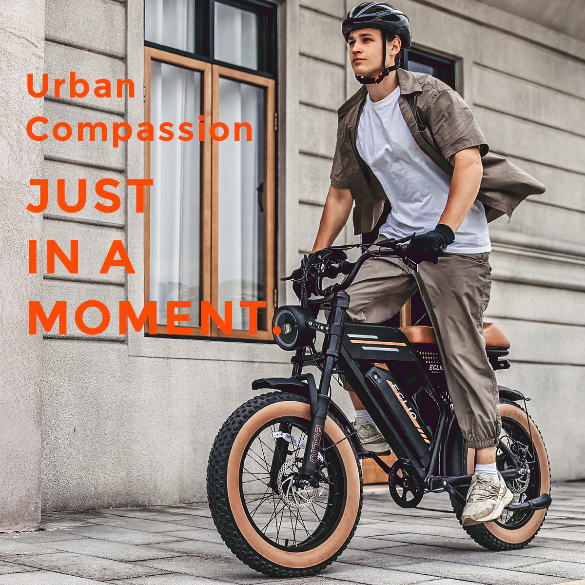 Eclio F02 Electric Bike for Adults, 20mph Ebike with 48V Removable Battery, 20" FAT Tires & LCD Display, Supports 330lbs - Ideal for Commuting & Urban Leisure Riding