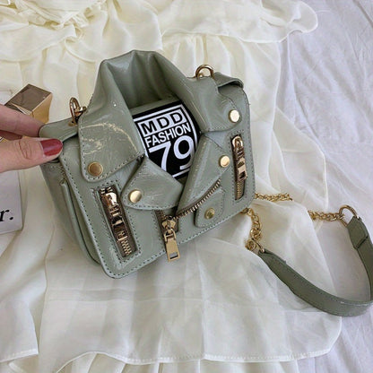 Women'S Korean-Japanese Inspired Chain Crossbody Bag with Detachable Strap - Multi-Functional Wallet Handbag, Golden-Tone Hardware & Zipper Closure, Synthetic, Casual to Formal Purse in Black, Army Green, White, Pink, Yellow