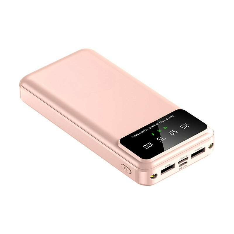 65000mAh High-capacity Portable Power Bank, Portable USB Charger, for iphone17/ 16/ 15/ 14/ 13/ 12/ 11/ XS, Portable Charger with LED Power Display Outdoor Travel Emergency Backup Power Bank, Best Gift for Halloween And Chris