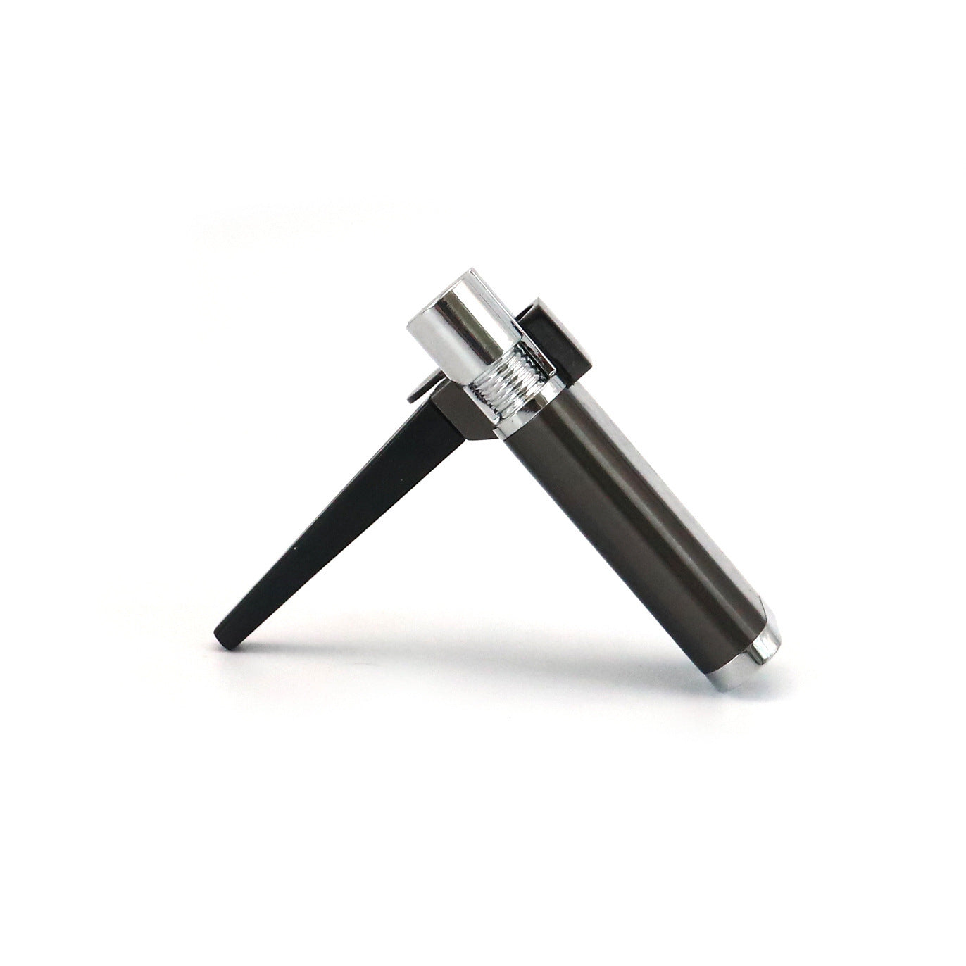 Buy One Get Four Free: 4-pack: 2-in-1 Retro Folding Pipe Lighter, Metal Portable Soft Flame Inflatable Lighter, One-piece Oblique Spray Butane Gas Lighter, Adjustable Flame, Gift for Boyfriend (excluding Butane Gas)