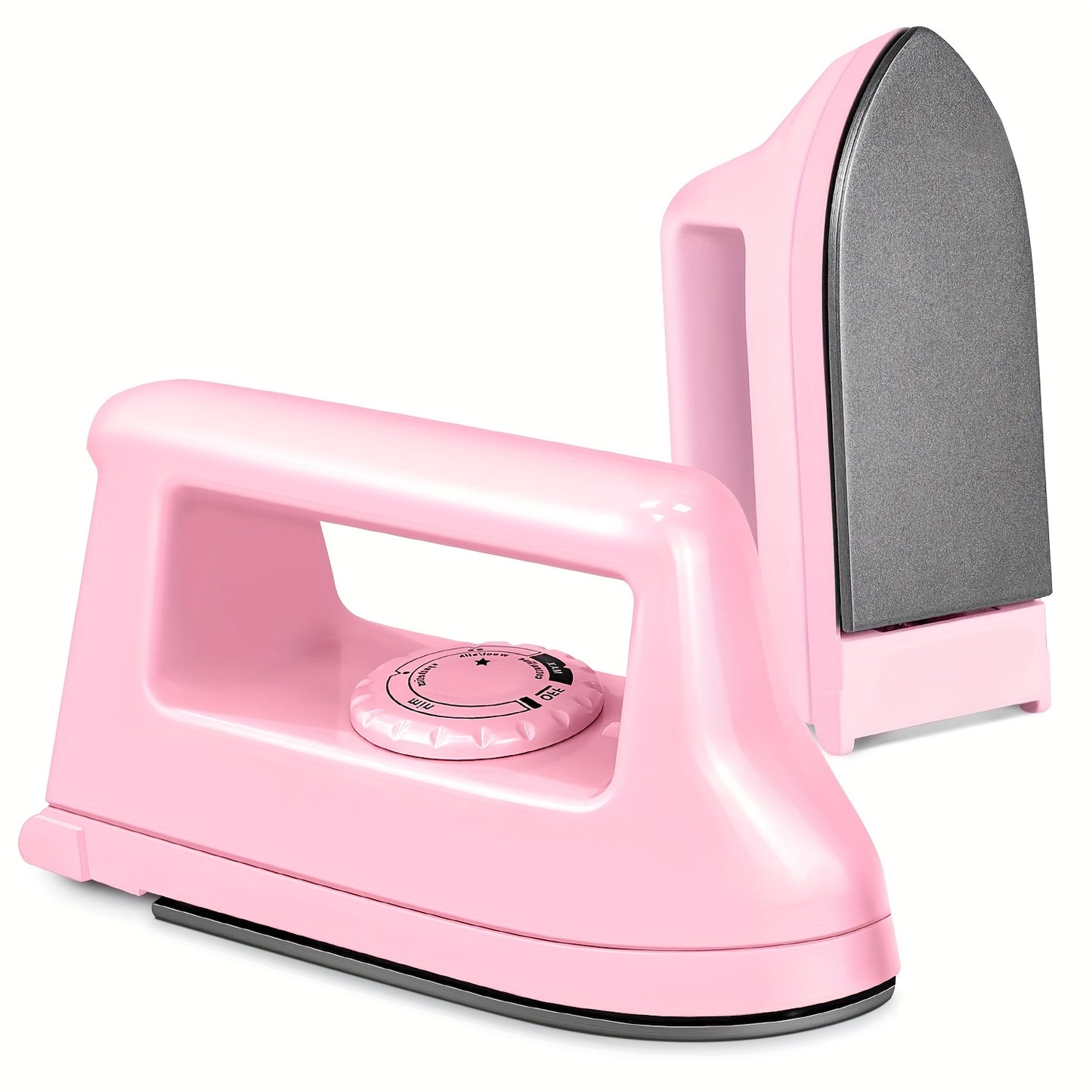 Compact Craft Iron with Charging Station - 400W, Great for T-Shirts, Footwear, Handbags & Vinyl Crafts - Excellent for Travel & Home Applications