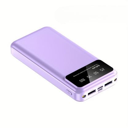 65000mAh High-capacity Portable Power Bank, Portable USB Charger, for iphone17/ 16/ 15/ 14/ 13/ 12/ 11/ XS, Portable Charger with LED Power Display Outdoor Travel Emergency Backup Power Bank, Best Gift for Halloween And Chris