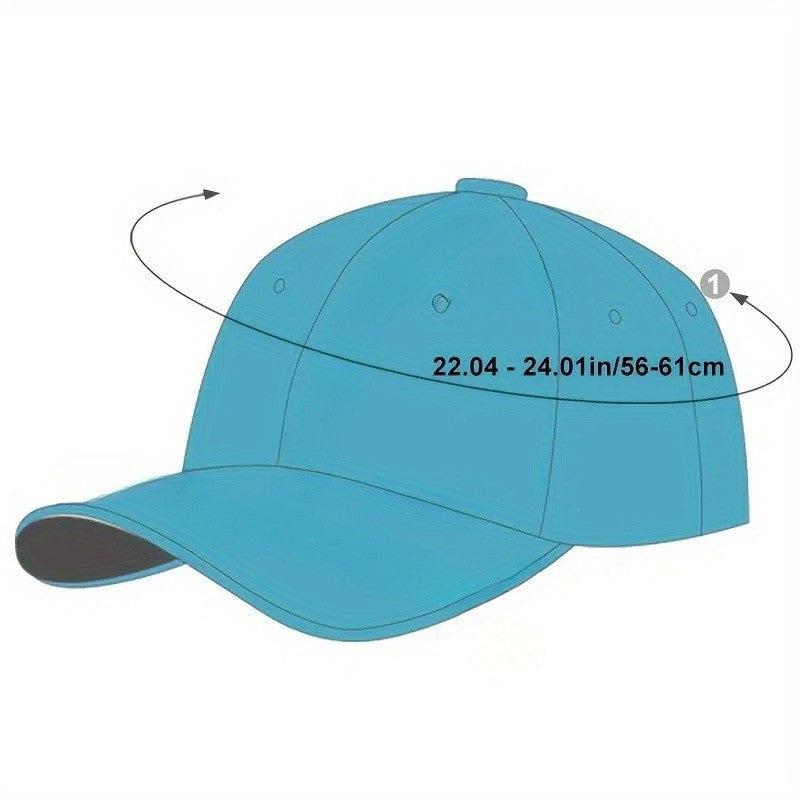 2pcs One Hat Plus One Necklace Men's Outdoor Full-Print Tactical Camouflage NY Pattern Baseball Cap and Faith Bar Pendant, Suitable for Climbing, Cycling Accessories, Christmas Party