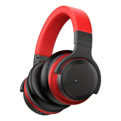 Active Noise Cancelling Headphones Wireless Headphones with Rich Bass, Clear Calls, 30 Hours Playtime, Comfort Fit, Black