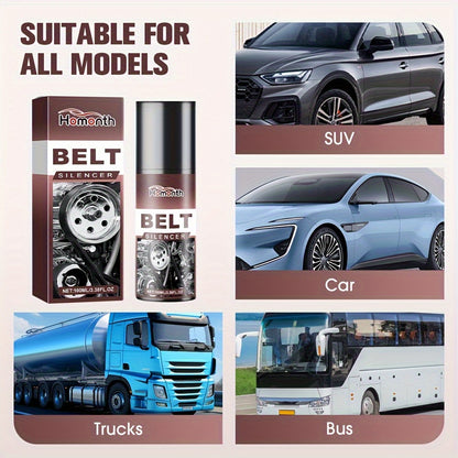 3pcs Engine Belt Silencer, Automobile Belt Lubricant, Engine Noise Reduction Spray, Aging Rubber Protectant And PE Formula Can Enhance Durability And Protection, And Are Used for Automobile Engine Belt Protection And Maintena