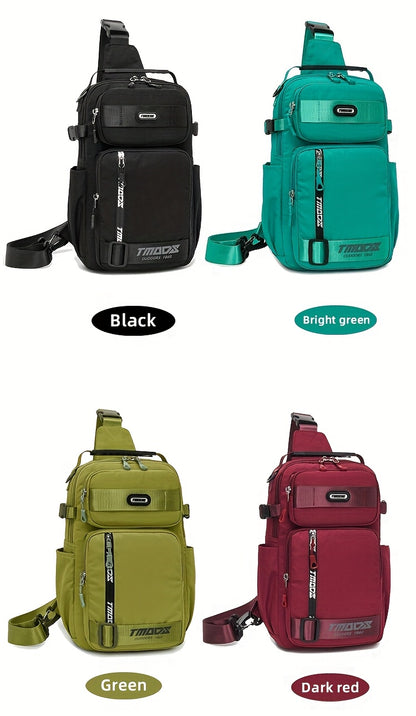 Unisex Fashion Anti-Theft Crossbody Bag - Lightweight Oxford Material, Secure Zip Closure, Adjustable Strap, Perfect for Travel & Everyday Use, Crossbody Ba