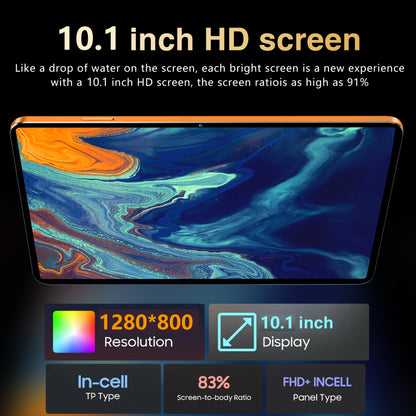 2-in-1 Tablet with Android 15 | 10.1-inch Display, 256GB Storage, 6000mAh Battery, Dual Cameras (5MP+16MP), 5G WiFi, Includes Mouse Keyboard, Protective Case, Stylus, Full HD IPS Display, Tablet, Pad, Tablet, Pad