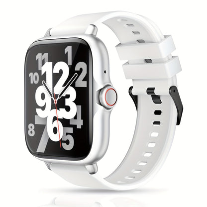 Multifunctional Sports Smart Watch for Men & Women, 1.83'' Full Touch Screen with Wireless Calling & Messaging, Pedometer, Fitness Tracker Smartwatch, for iPhone Android Cell Phones, Smartbands Fitness Watch for Women Men Fri