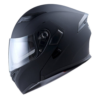 MOTORCYCLE MODULAR FULL FACE HELMET FLIP UP DUAL VISOR HELMET