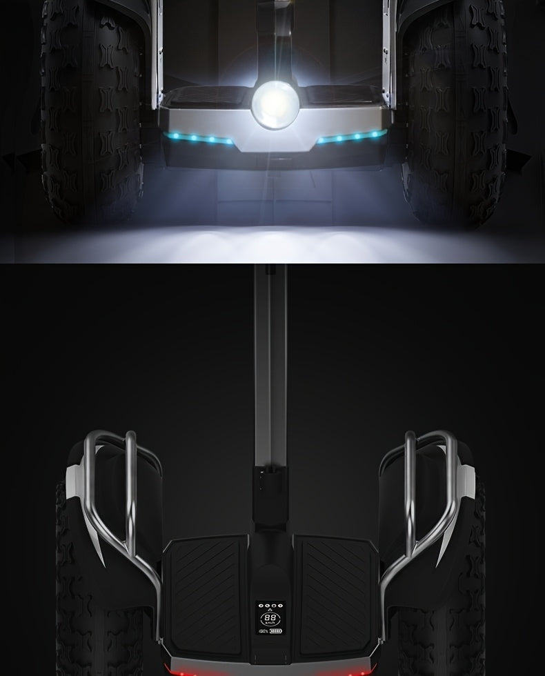 2wheel Self Balancing Electric Scooter - Powerful Motor with 19 Inch Off-road Tires, for 50 Miles, Top Speed Of 12.5MPH, 60v15.6Ah Lithium Battery, Balance Scooter, Electric Scooter for Women, Scooter Electric Fast, Scooter,