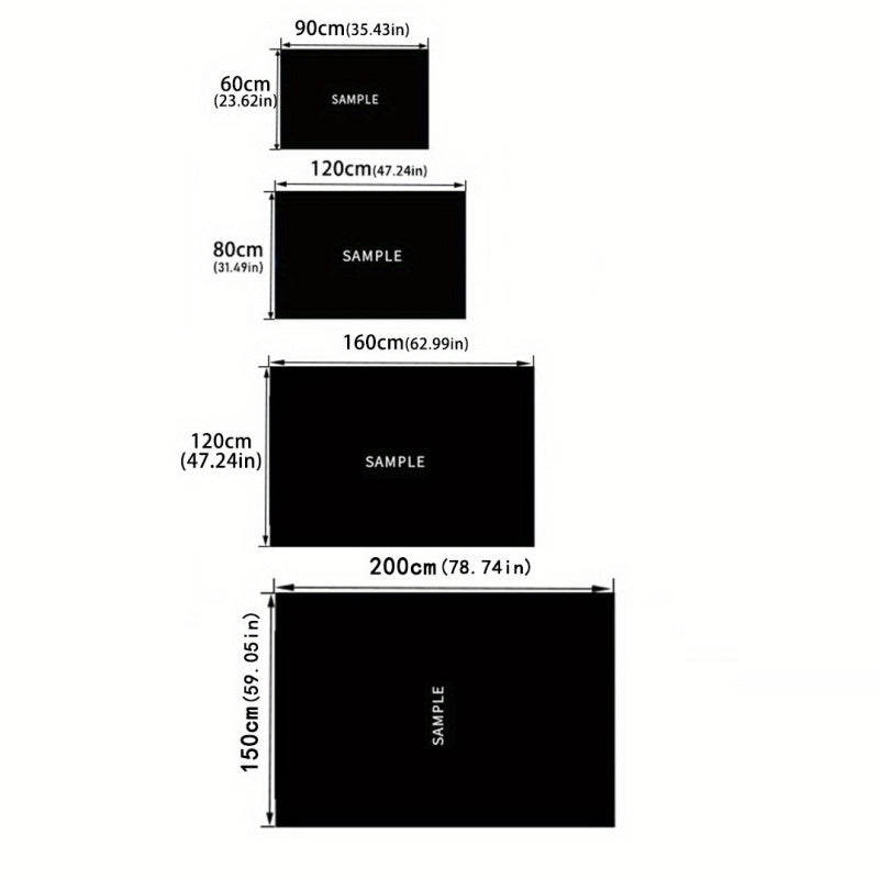 DJ Mixer Print Area Rug - 800g/m² Luxurious Crystal Velvet, Large Size (≥1.8msku), Durable & Stylish Decorative Mat for Office, Living Room, Bedroom, and Porch - Perfect for Desk, Coffee Table, and Hallway