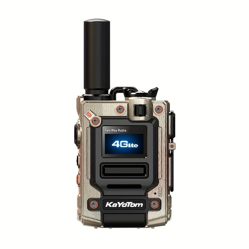 Kayotom Global Walkie-talkie with Unlimited Range 4G Two-way Radio Is Easy to Operate, Has No Monthly Fee, Long Battery Life, Is Sturdy And Durable, Dust-proof And Shock-proof, Suitable for Outdoor, Group And Remote Coordinat