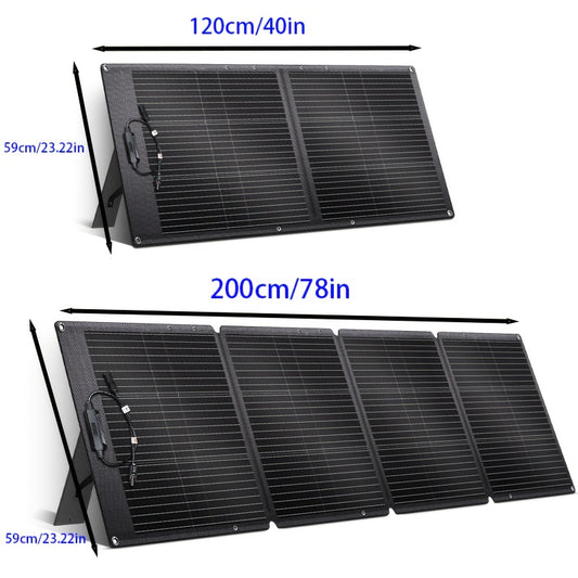 100W Solarpanels Without Bag And Generator/320, 000mAh Power Bank. LiFePO4 Battery UPS, Multi-connector, Durable And Compact Design-portable Camping, Outdoor Charging, Reliable Power Support, Essential for RV Travel, Christma