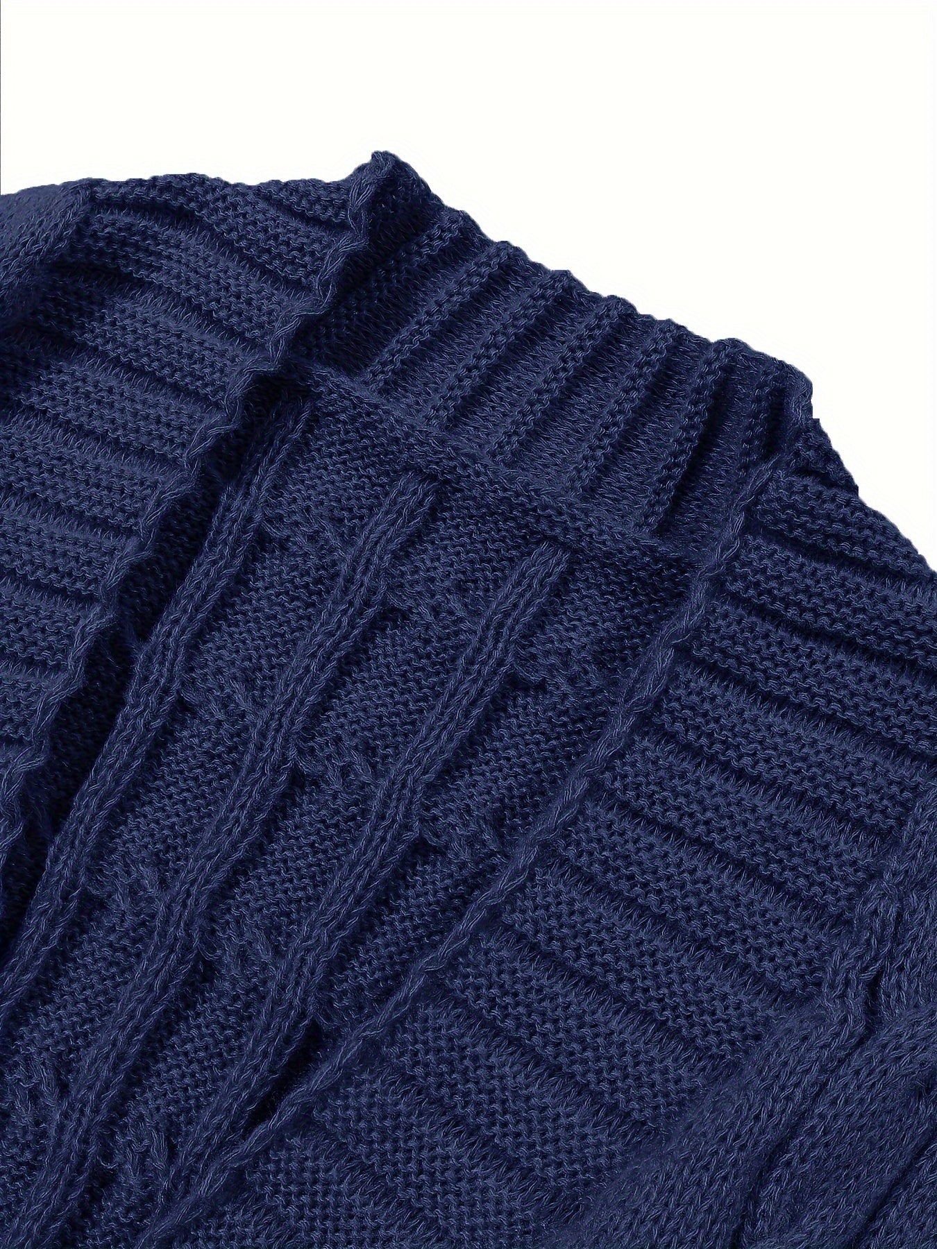 [Cardigan Sweater] Plus Size - Plus Size Cardigan Sweater A23A062