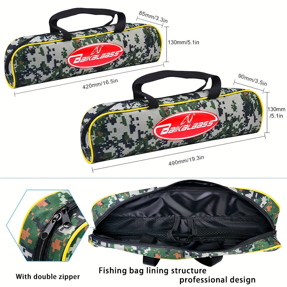 PROBEROS Fishing Rod Reel Combo Kit -Spinning Reel, 1.8m-2.4m/5.9ft-7.9ft Pole, Line, Lure, Hooks - Full Set with Storage Bag
