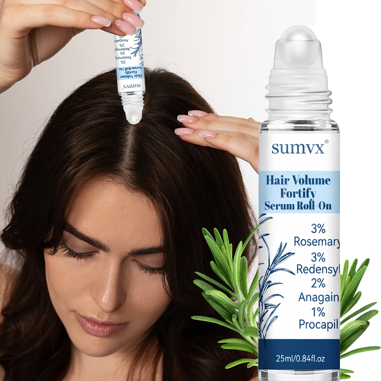 [Activate Hair Follicles] Volumizing Hair Massage Oil, Scalp Strengthening Serum, Nourishes, Soothes, Repairs, Controls Oil and Adds Volume, Removes Flaky Scalp, Repairs Split/Damaged Ends, Prevents Splitting and Breakage, In