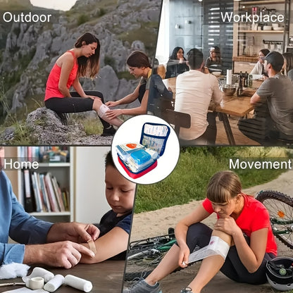 344in One Portable Outdoor Emergency Kit, Essential for Families, Companies, School Dormitories, Self Driving Tour Vehicles, And Prevention Of Natural Disasters And Emergencies! A Thoughtful Gift for Family, Friends, Colleagu