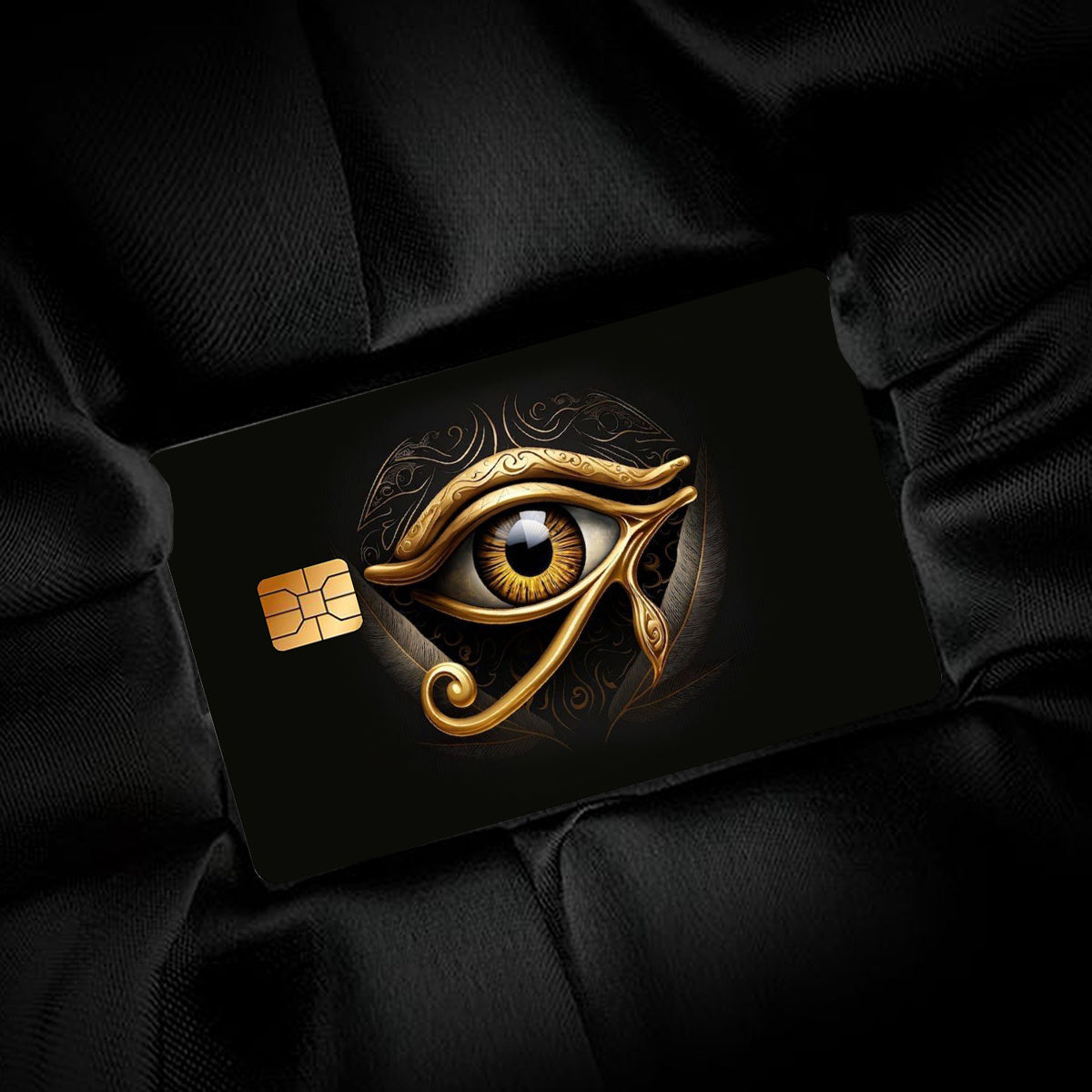 3pcs, 1pc Spare Medieval Vintage Style Eye Pattern Sticker Set, Includes 4 Unique Designs, Durable Privacy Stickers Made of PVC Material, Suitable for Credit Cards, Transit Passes, Debit Cards