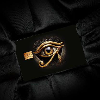 3pcs, 1pc Spare Medieval Vintage Style Eye Pattern Sticker Set, Includes 4 Unique Designs, Durable Privacy Stickers Made of PVC Material, Suitable for Credit Cards, Transit Passes, Debit Cards